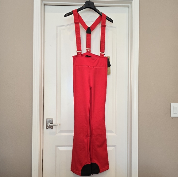 Goldbergh High End Ski Pants Salopette Flame Goldbergh red Ski Pants - Picture 8 of 17